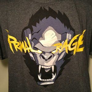 Overwatch 'Primal Rage' Shirt - Winston TShirt, L